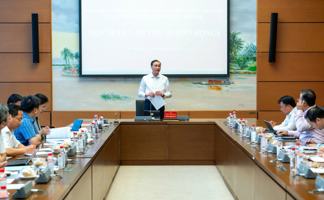 Hội nghị lần thứ 12 Ban Chấp hành Đảng bộ Các cơ quan tham mưu giúp việc của Đảng ủy Quốc hội 